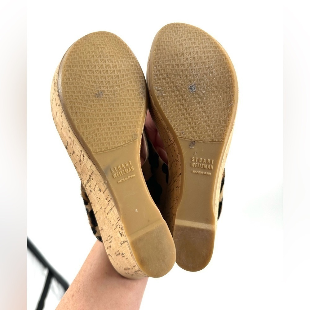 Stuart Weitzman Clasp Platform Wedge Sandals Wome… - image 8